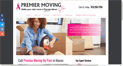 Desktop Screenshot of premiermovingbypam.com